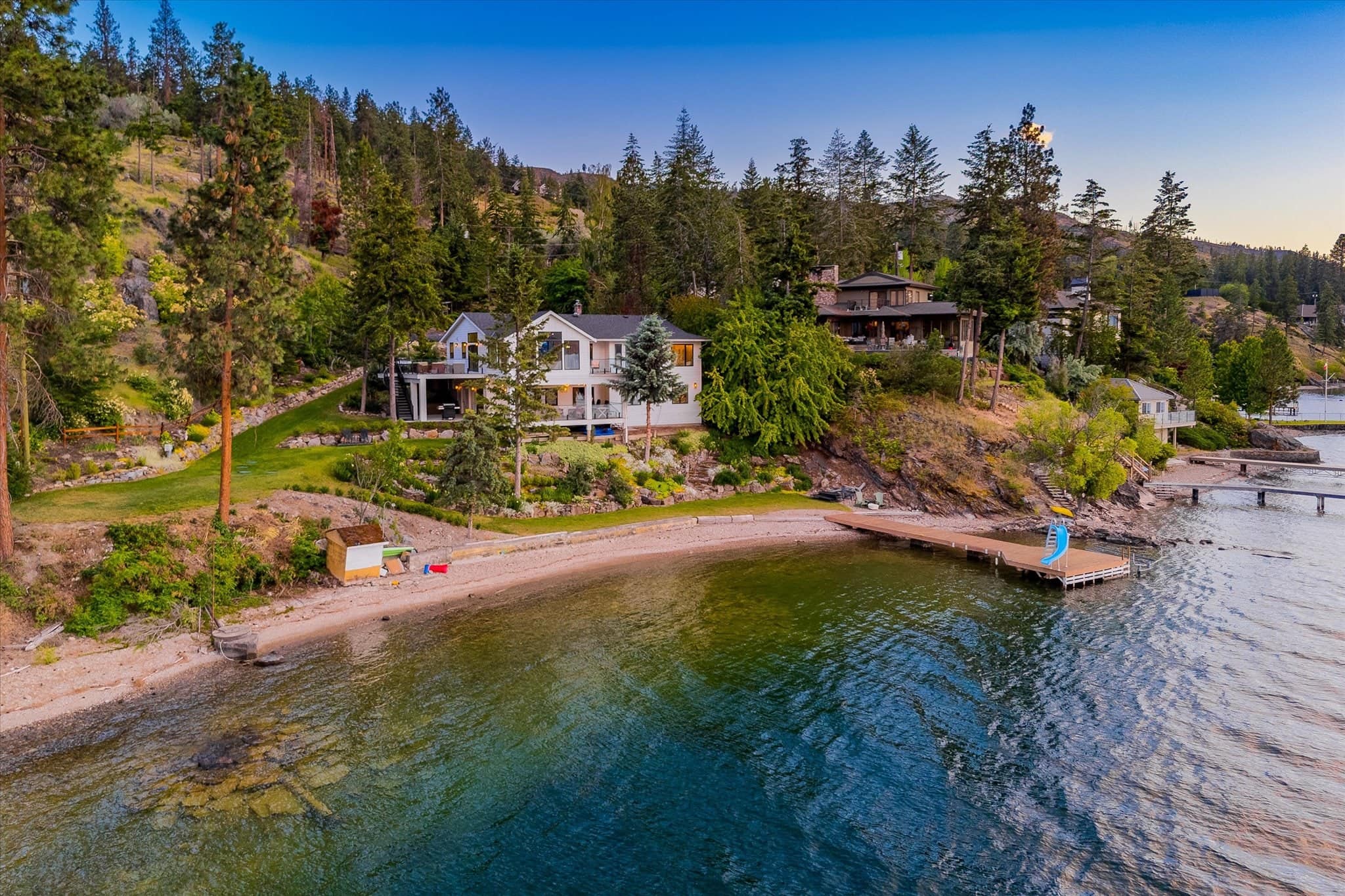 275 Swick Road, Kelowna: lakefront home