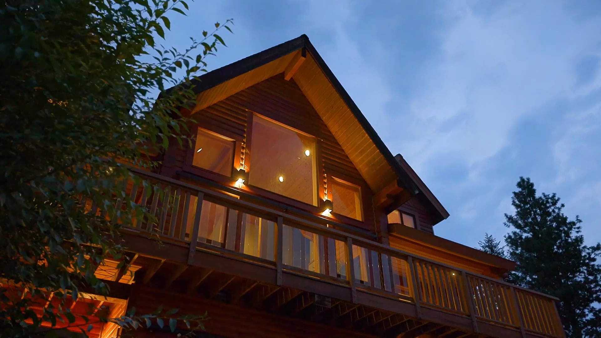 1469 Vancouver Road, West Kelowna: exterior at dusk